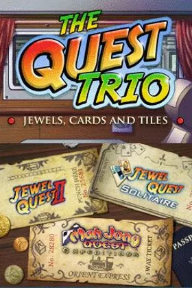 Quest Trio, The - Jewels, Cards and Tiles (USA) screen shot title